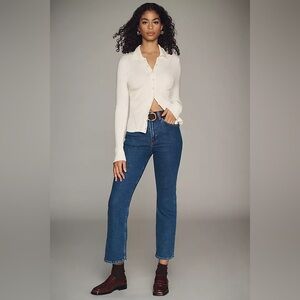 NWT - Re/Done 70’s Boot Cut Crop Jeans